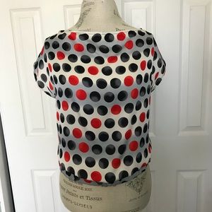 🛍Audrey polka dot top 🍄❤️🍄